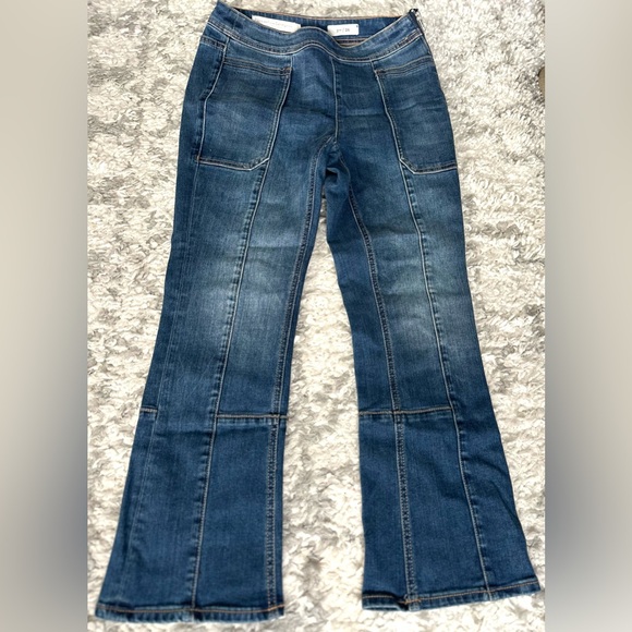 ‼️RARE‼️🎸Pilcro+The Letterpress🎸🔥NWT🔥Utility High-Rise Cropped Bootcut Pants—26 - Picture 11 of 16